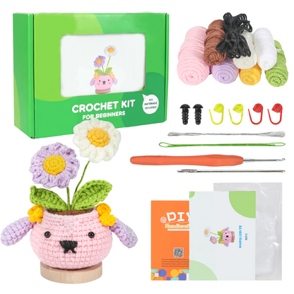 Crochet Kit for Beginners(Daisy)